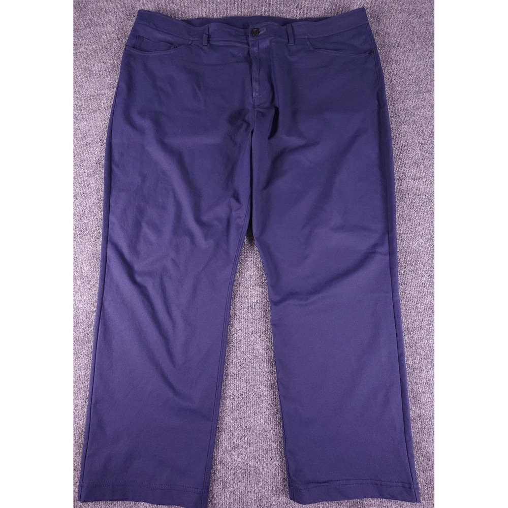 Public Rec Pants Mens 42x28 Navy Blue Chino Workday Stretch Performance Tech